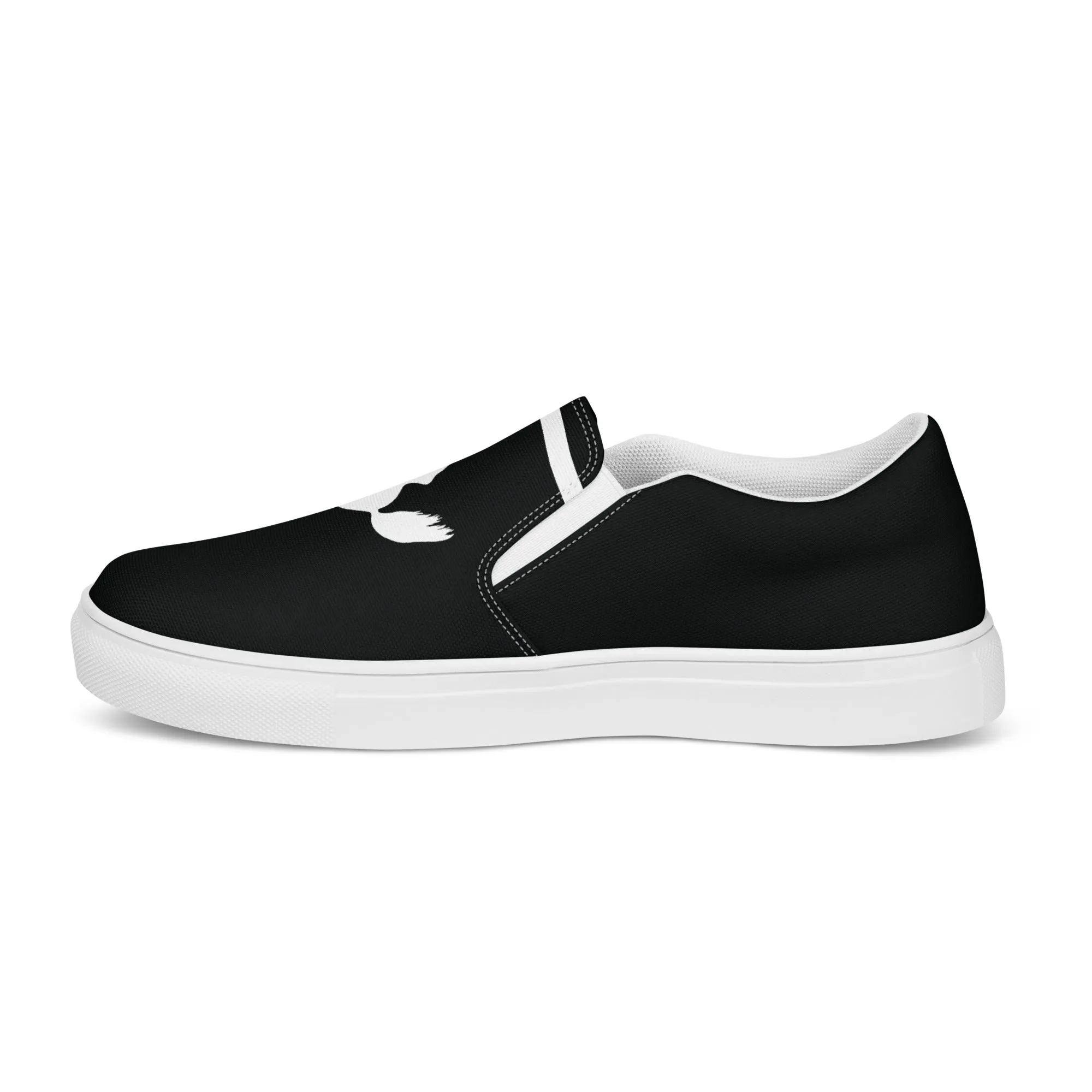 ELEVATE Men’s Slip-On Canvas Shoes (Black)