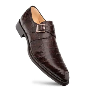 Elite Design Gigolo Crocodile Monk Strap | Mezlan Gigolo Crocodile Monk Strap | Mezlan Easy Cushioning Firm