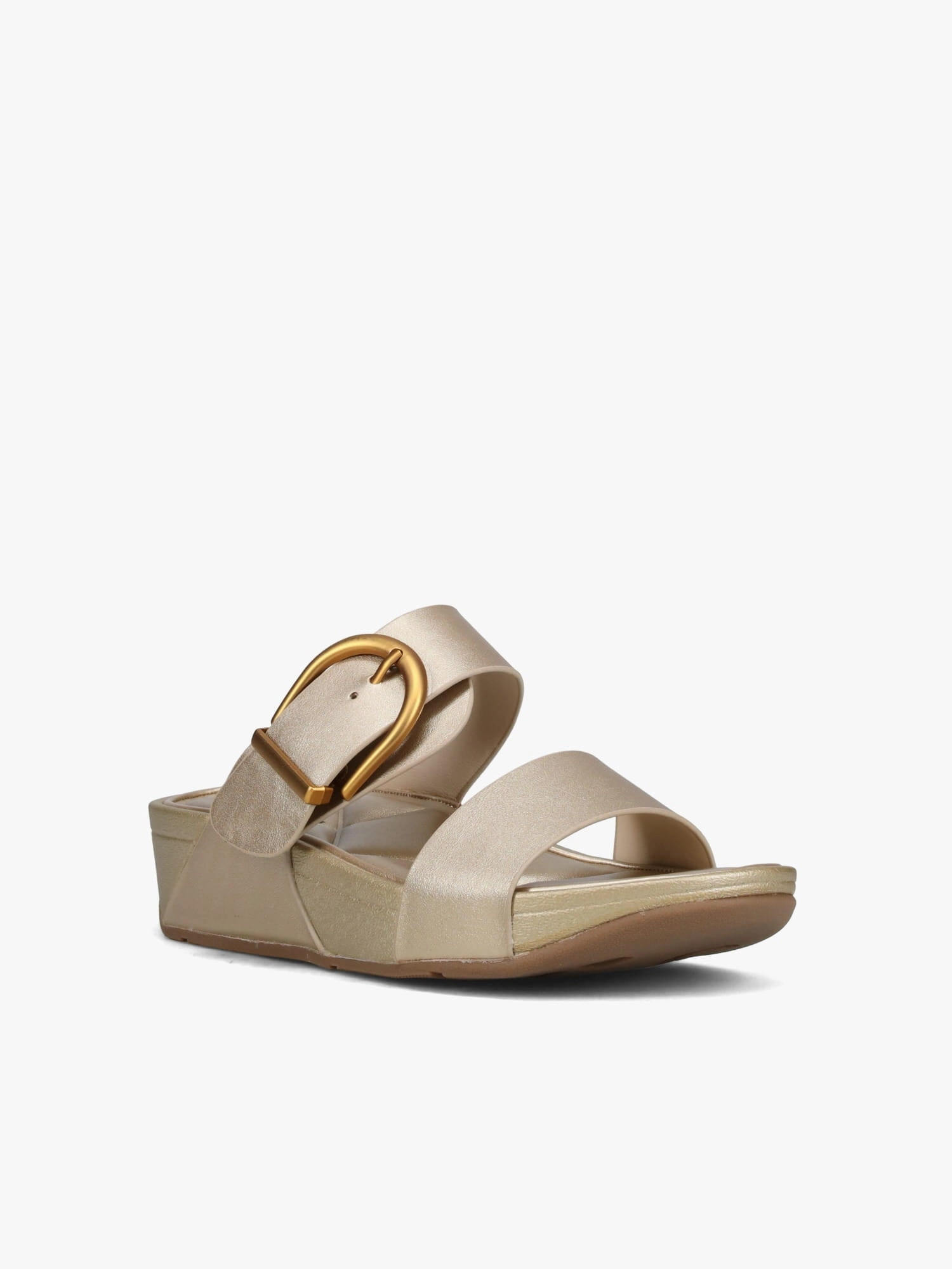 Quick Outing Summer Footwear Essentials Yara Gold Smooth