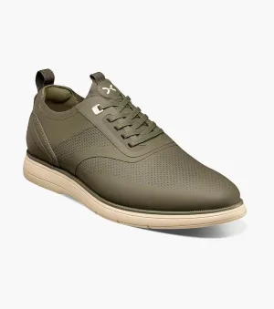 Everidge Plain Toe Elastic Lace Up-Olive | Stacy Adams Fast Anti Static Finish Everidge Plain Toe Elastic Lace Up-Olive | Stacy Adams