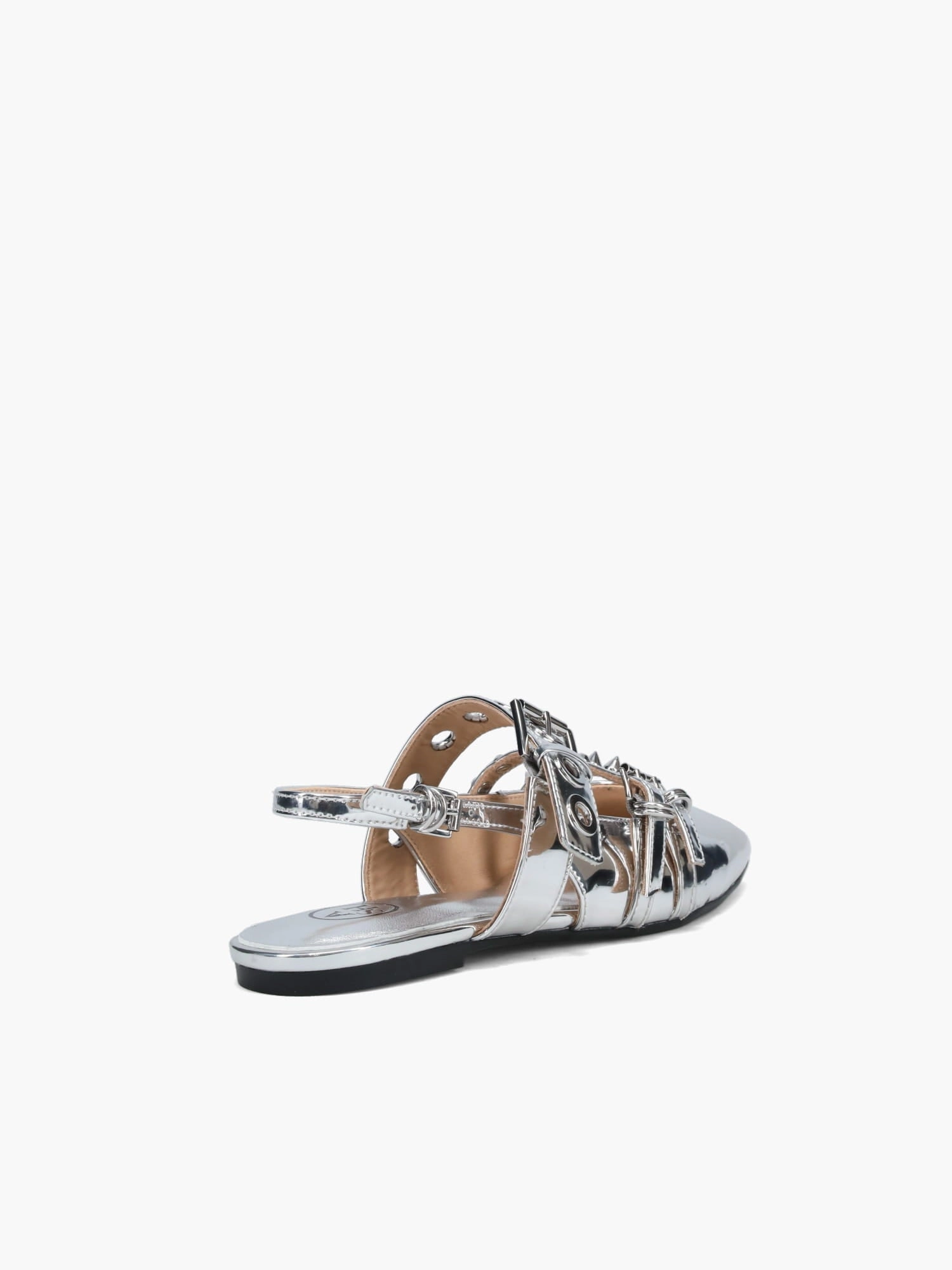 Blondie Silver Mirror Leather Day-to-Day Wear