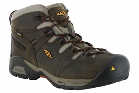 Extended Comfort Keen Utility Detroit XT Mid Soft Toe Boot Brown Keen Utility Detroit XT Mid Soft Toe Boot Brown Impact-resistant Sole