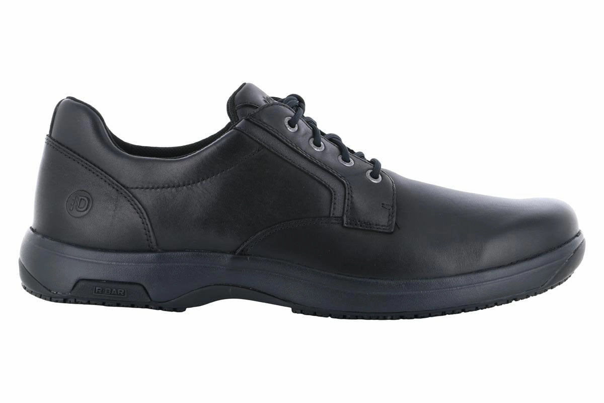 All Terrain Protection Secure Cushioning Dunham Service Waterproof Shoe Black