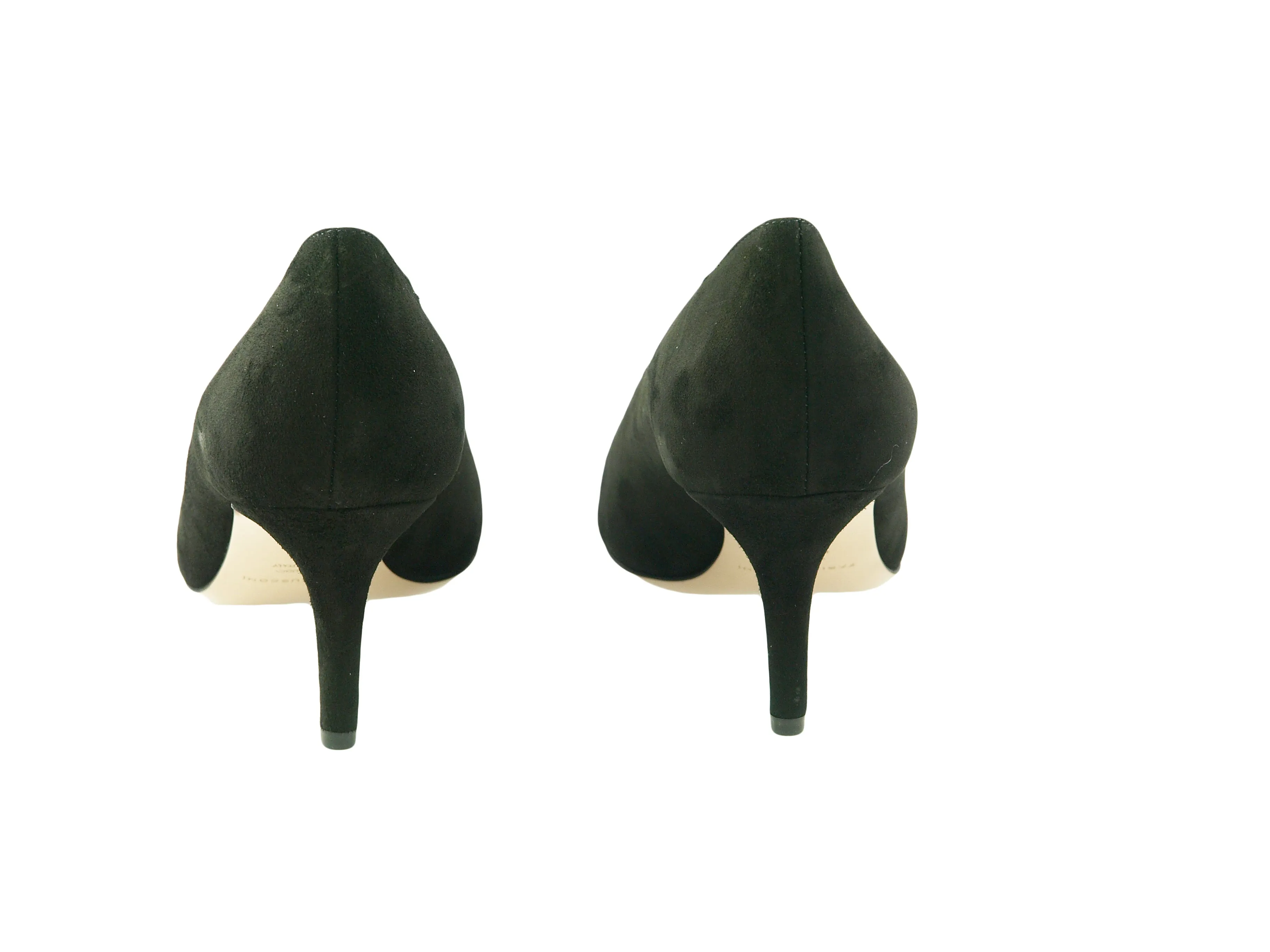 Fabio Rusconi, Sirius, schwarzer Pumps aus Wildleder