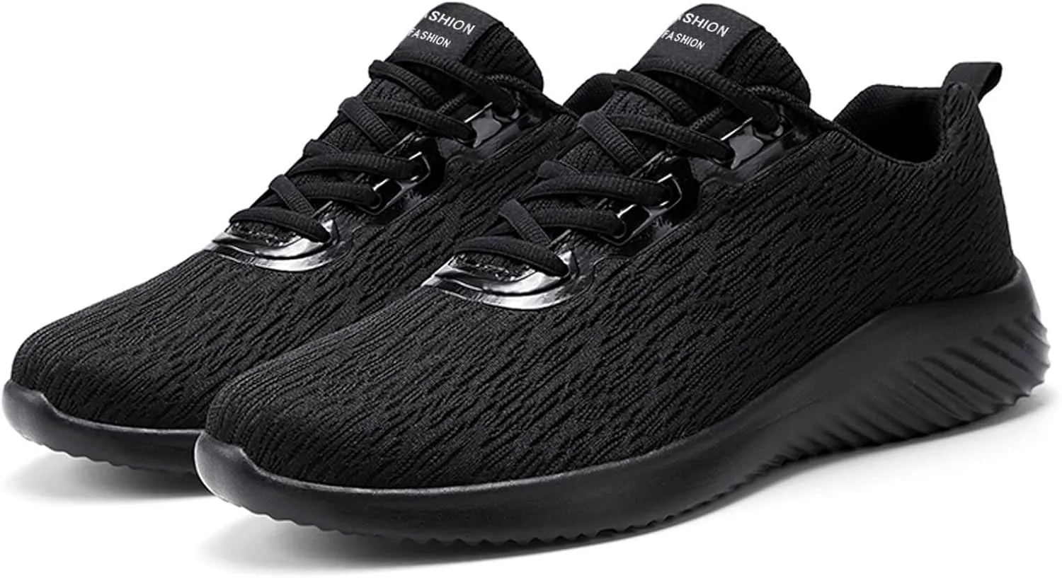 Fashion Men Mesh Casual Sport Shoes Lace Up Solid Color Running Breathable Soft Bottom Slippers Men Indoor Sneaker Shoes for