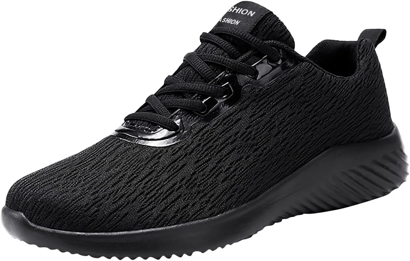 Fashion Men Mesh Casual Sport Shoes Lace Up Solid Color Running Breathable Soft Bottom Slippers Men Indoor Sneaker Shoes for