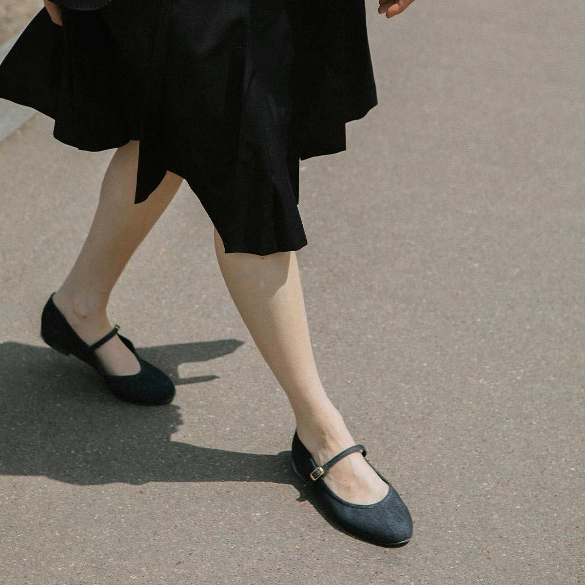 Flower Walk The Demi Jane - Indigo Denim