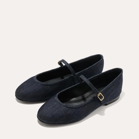 Fashion Cushion The Demi Jane - Indigo Denim The Demi Jane - Indigo Denim Airport Style Home Style