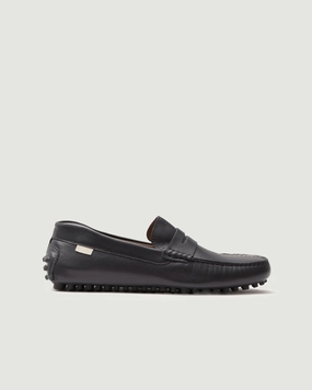 Fashion-forward materials Driver | Charcoal Leather most expensive Ventilated Driver | Charcoal Leather