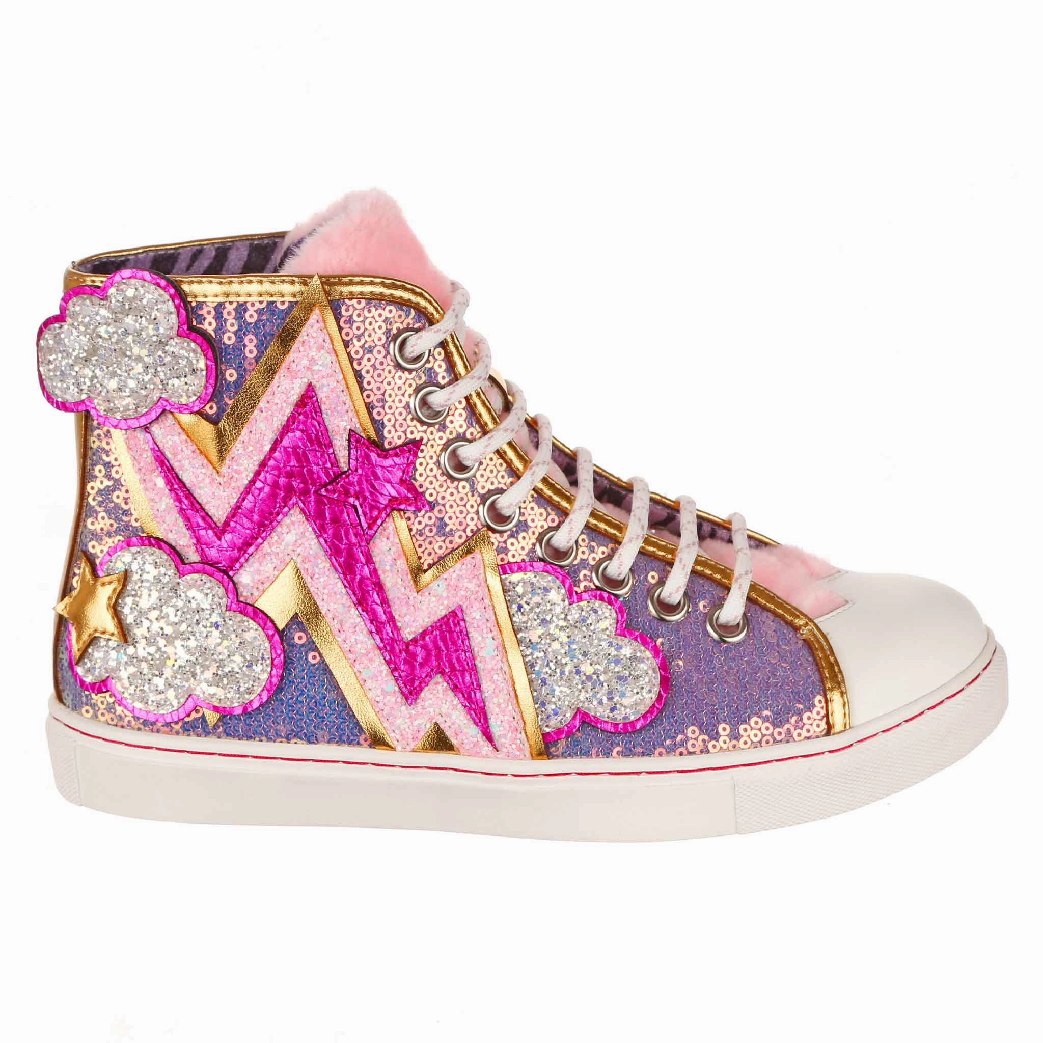 Breathable Weather Resistant User Wide toe box Sparkle Storm