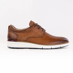 Fast Step Pikolinos Manacor Plain Toe (Men's) - Brandy Pikolinos Manacor Plain Toe (Men's) - Brandy Free Movement