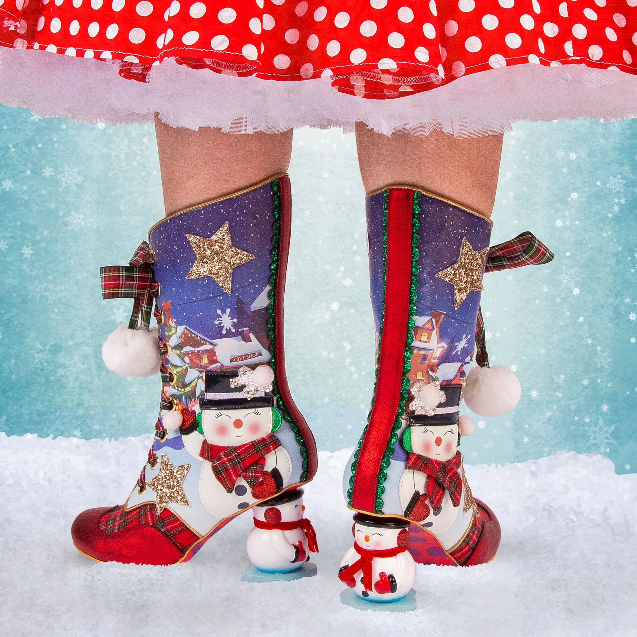 Festive Frosting Casual Footwear All Season