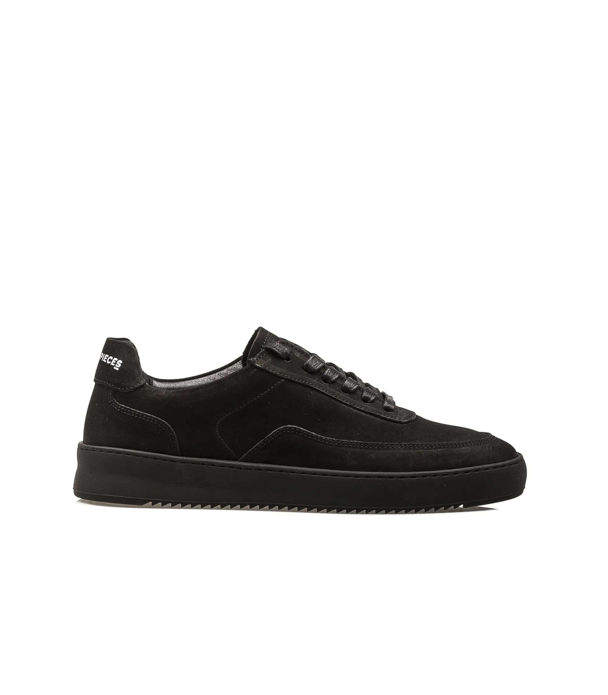 Filling Pieces Mondo 2.0 Ripple Nubuck All Black Nero Uomo