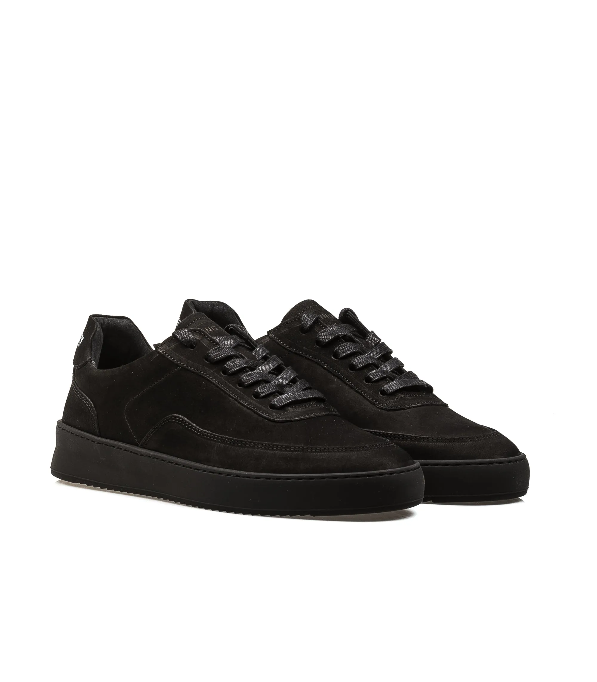 Filling Pieces Mondo 2.0 Ripple Nubuck All Black Nero Uomo