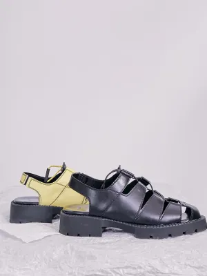 Fisherman Platform Sandals(Display Sale)