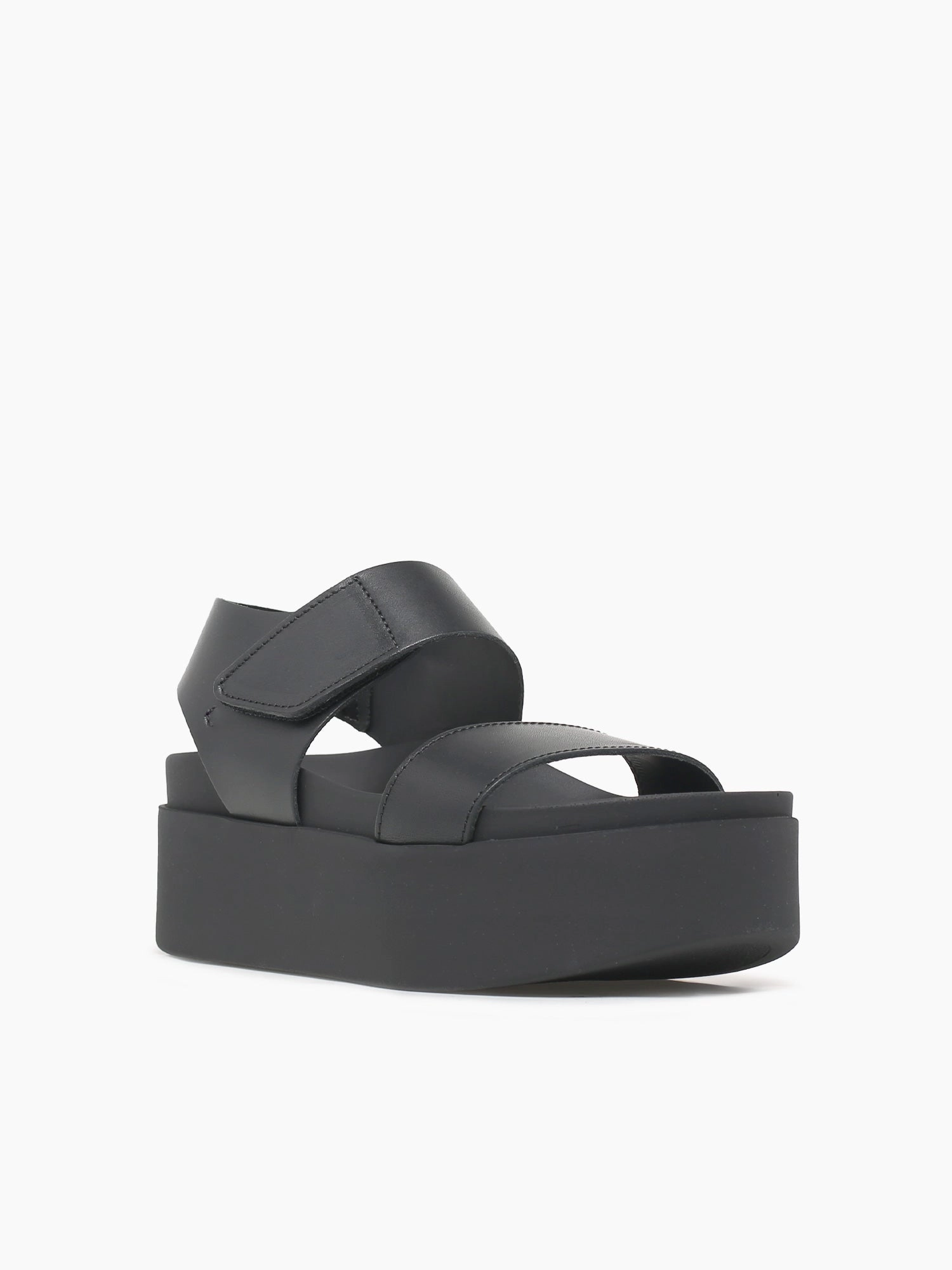Fk2 Nero Leather Chic Travel Flats Neon Glow