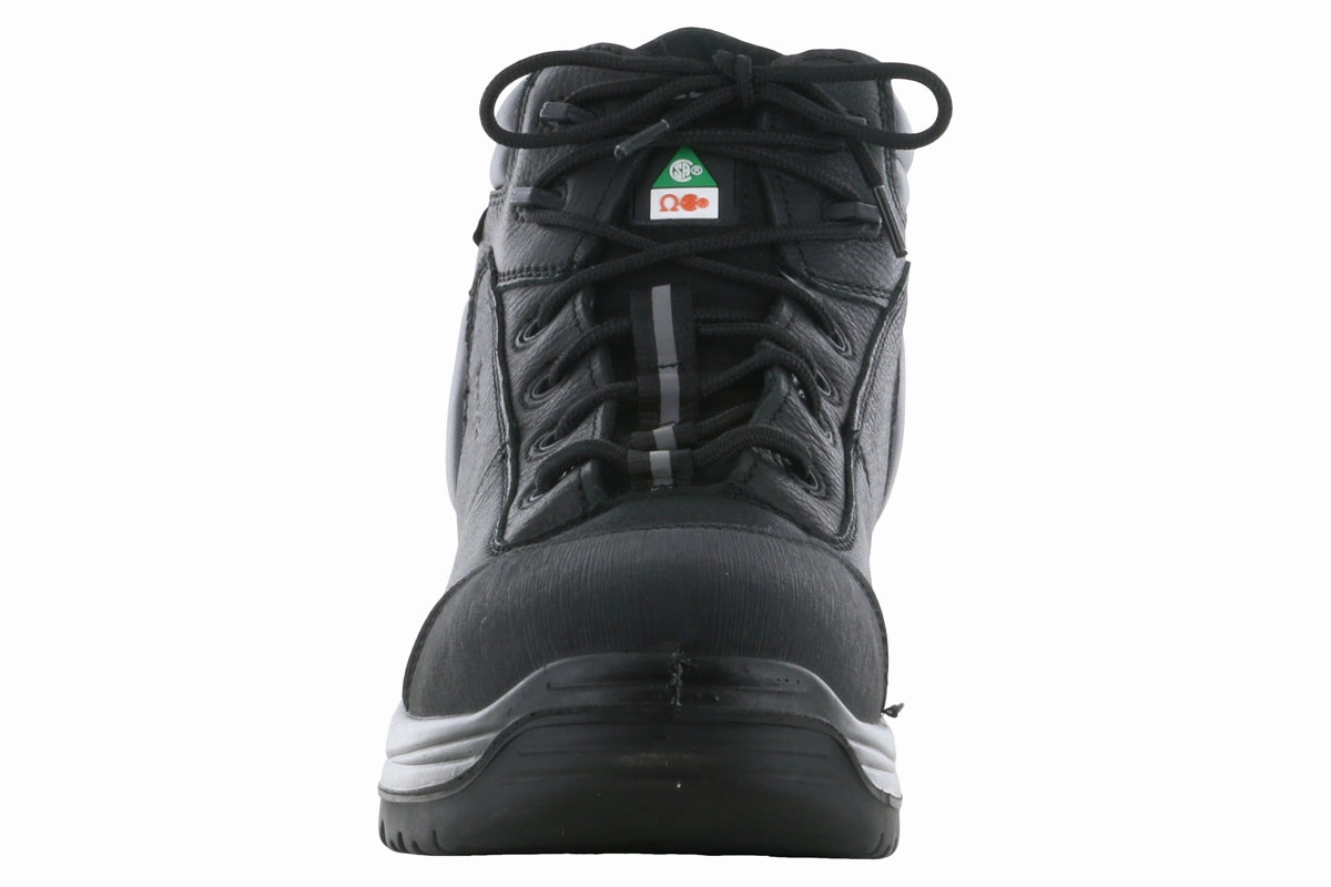 Durable Cushioning Reebok Composite Toe Waterproof Boot Black