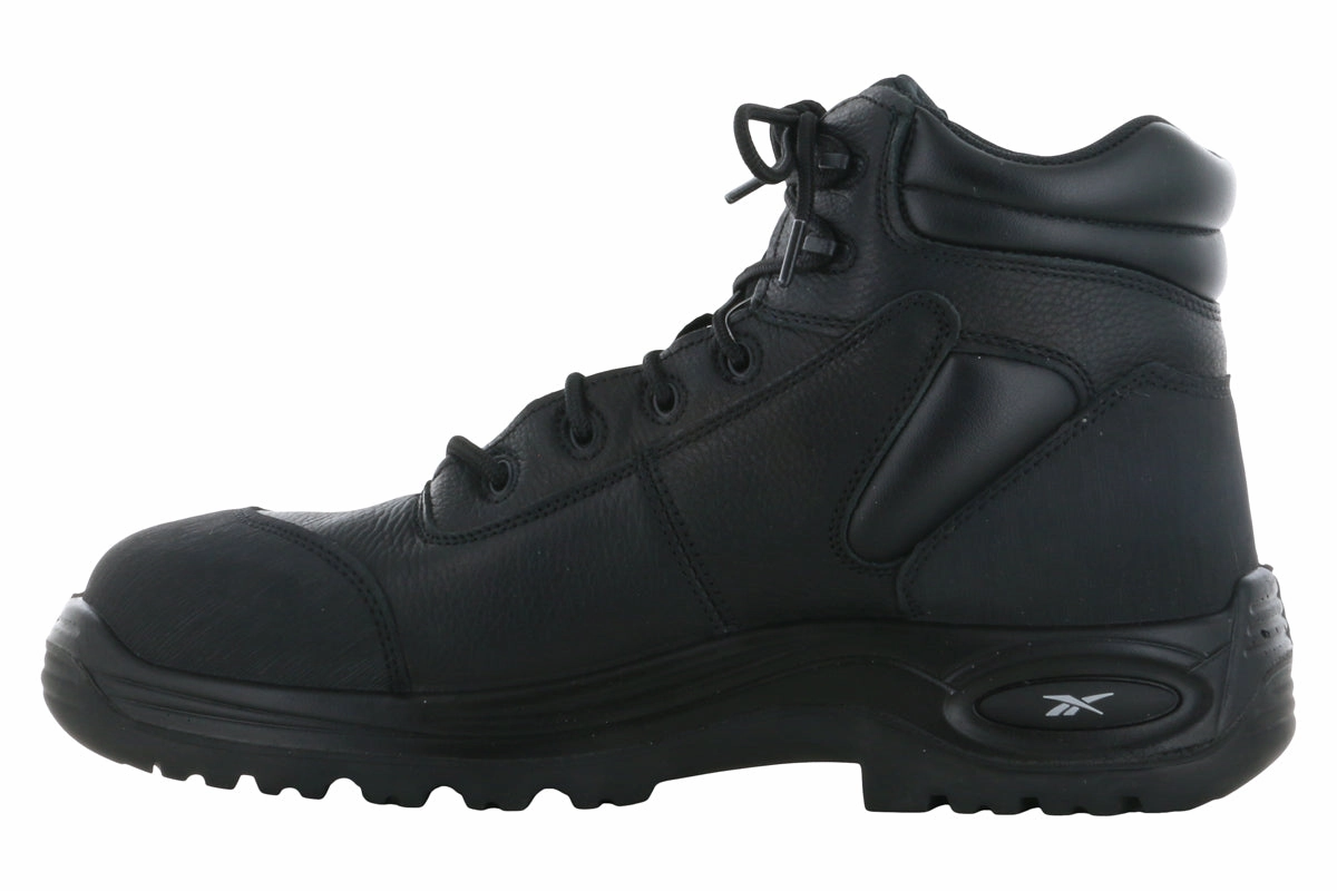 Reebok Composite Toe Waterproof Boot Black Rugged Performance Industrial Durability