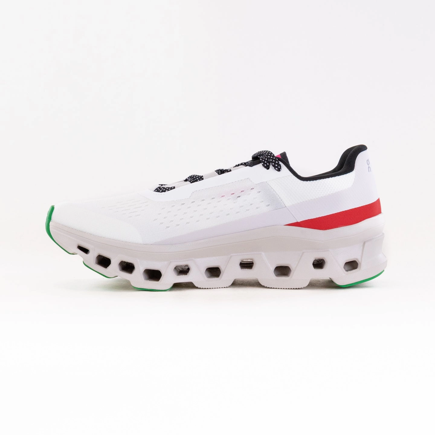 On Cloudmonster (Men's) - Ivory/Pearl Low Profile