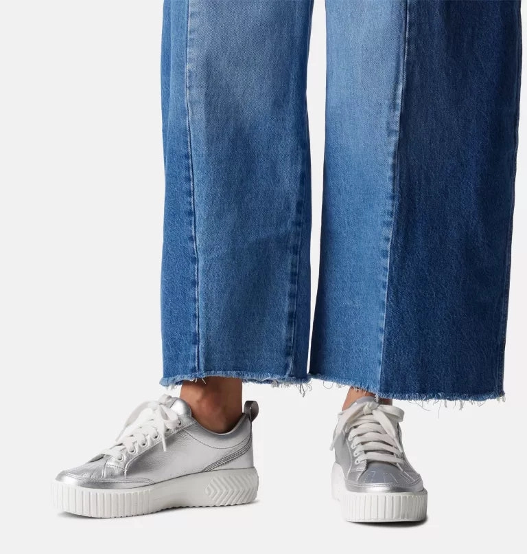 Comfort Function ONA AVE? Women's Low Waterproof Sneaker - Pure Silver, Sea Salt