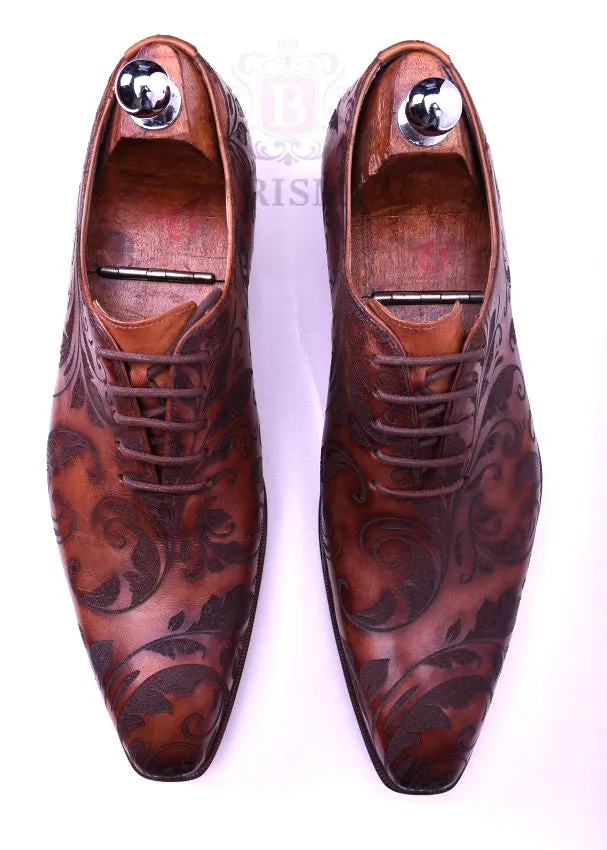 Floral - Oxford Shoes