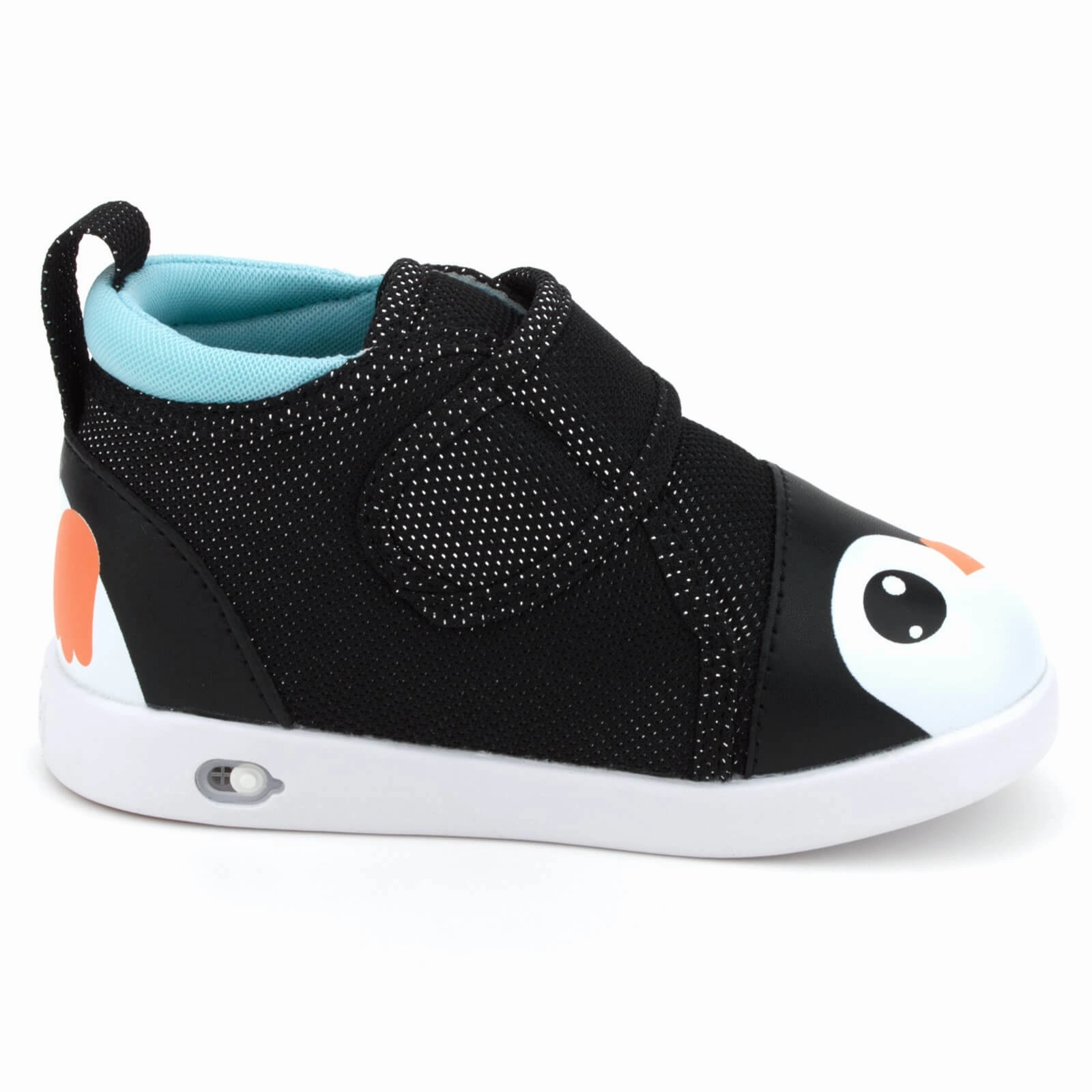 Kids Fun Penguin Squeaky Toddler Shoes | Sparkly Black Version 2 2025