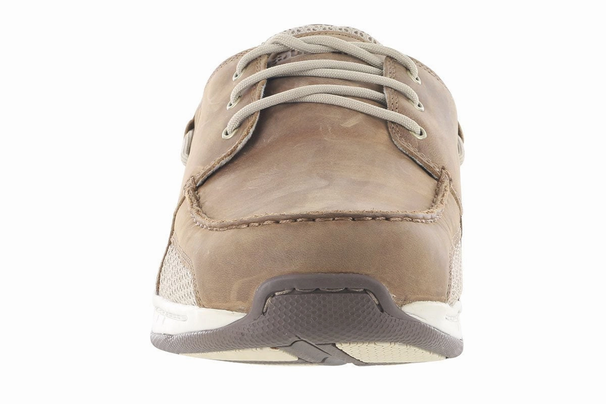 Dunham Captain Boat Shoe Tan Evening Step