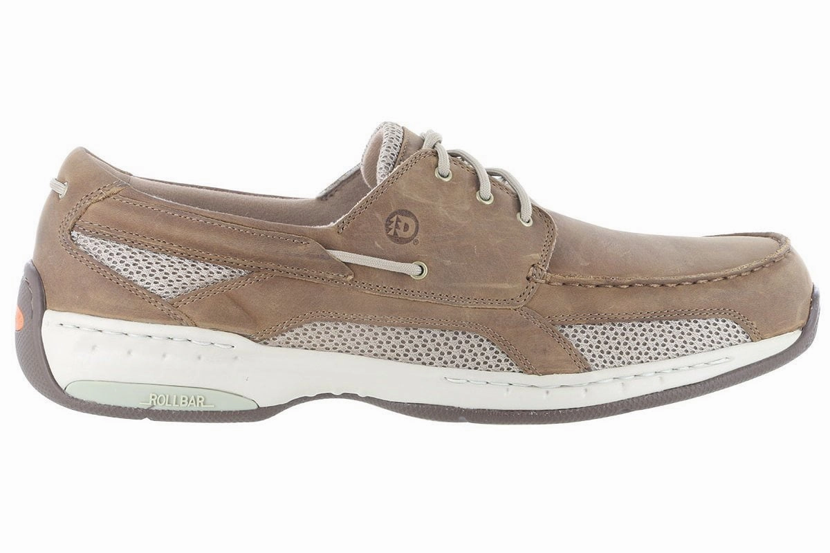 Urban Stroll Walk Comfortably Dunham Captain Boat Shoe Tan