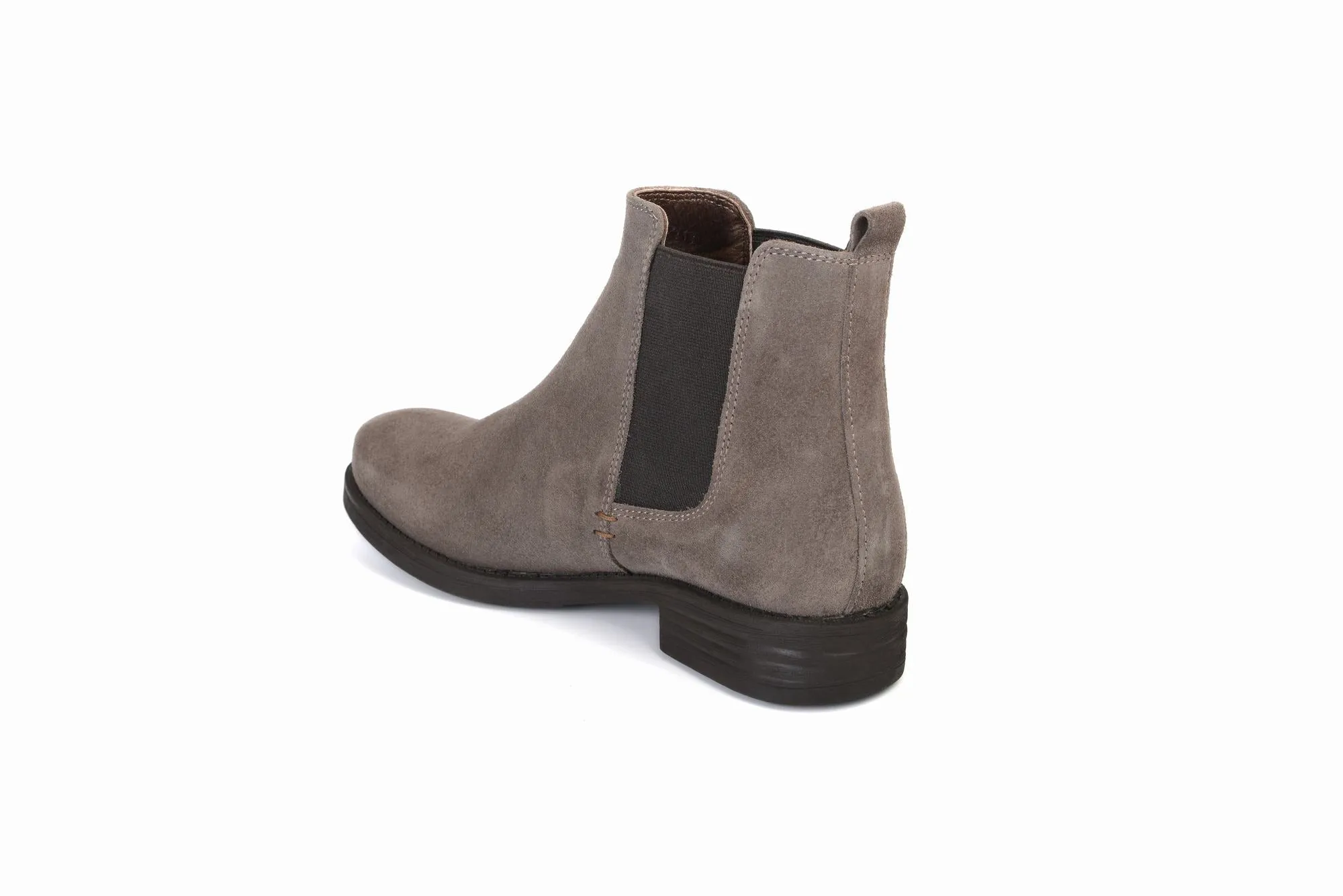 FOOT FEDERATION CHELSEA WOMEN'S BOOT SUEDE MINK GRAY