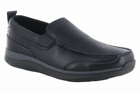 Foot Shaping Propet Preston Slip On Black Propet Preston Slip On Black Soft Elastic Collar All Around
