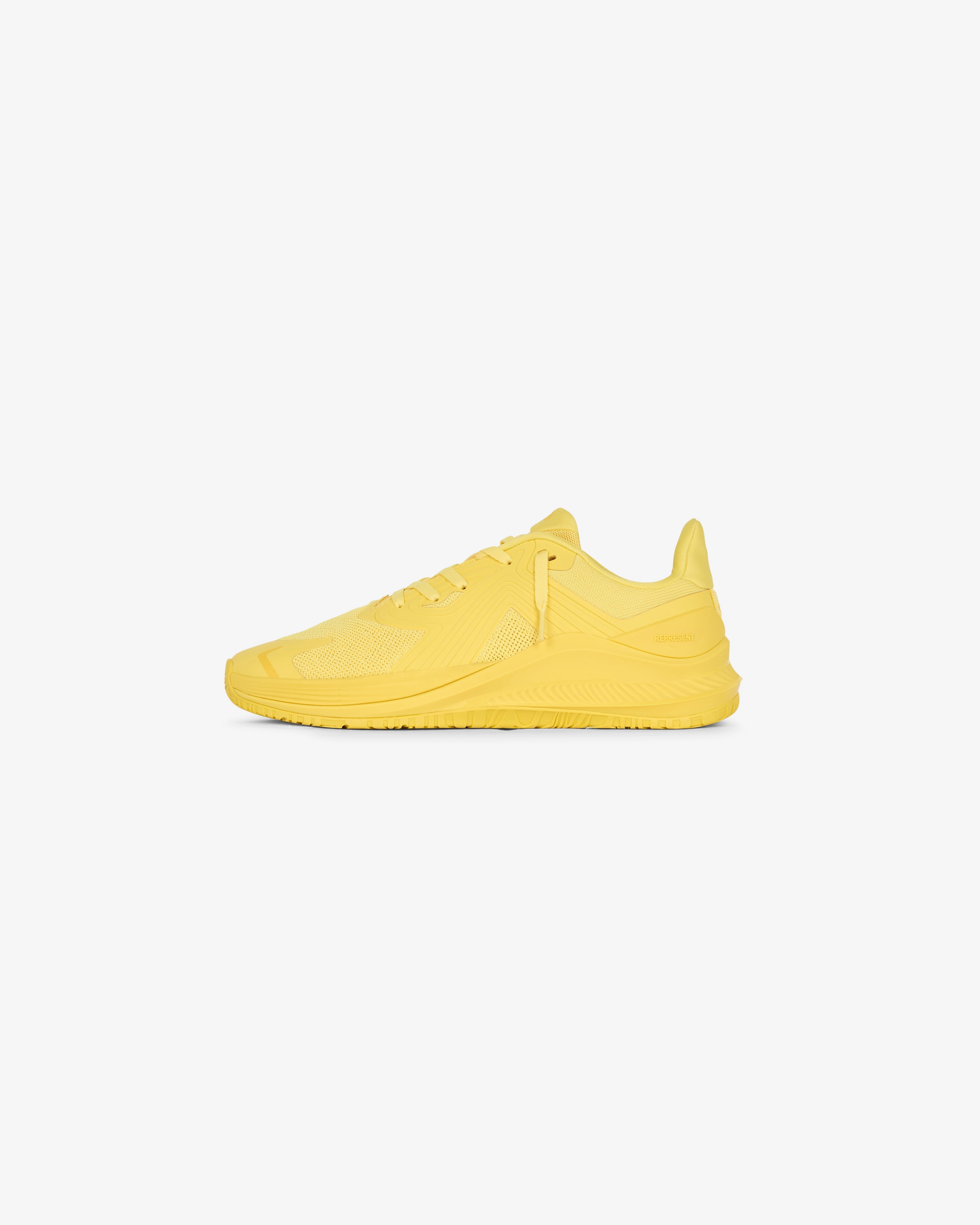 Breathable mesh panel 247 Arc-2 Trainer - Yellow