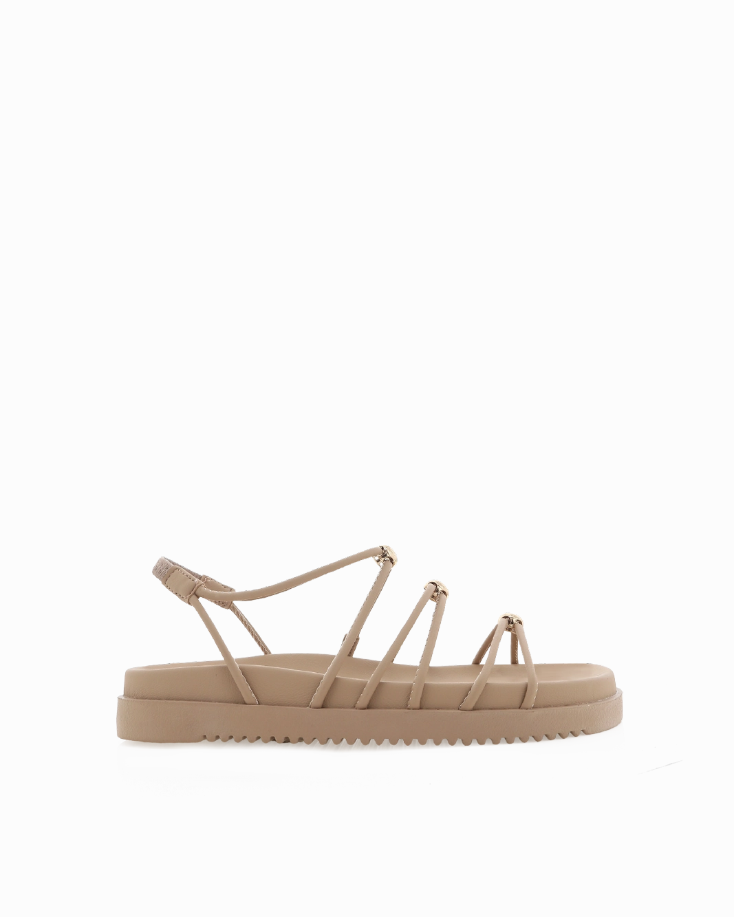 ATWOOD - SAND Trendy Vacation Sandals Zebra Stripe