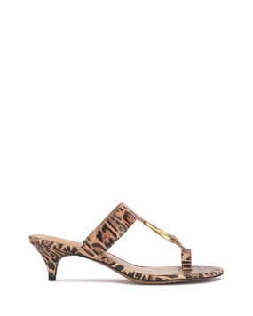 Free-Move Kimena O-Ring Kitten Heel Sandal Kimena O-Ring Kitten Heel Sandal Fur Trim Cosmic Glow
