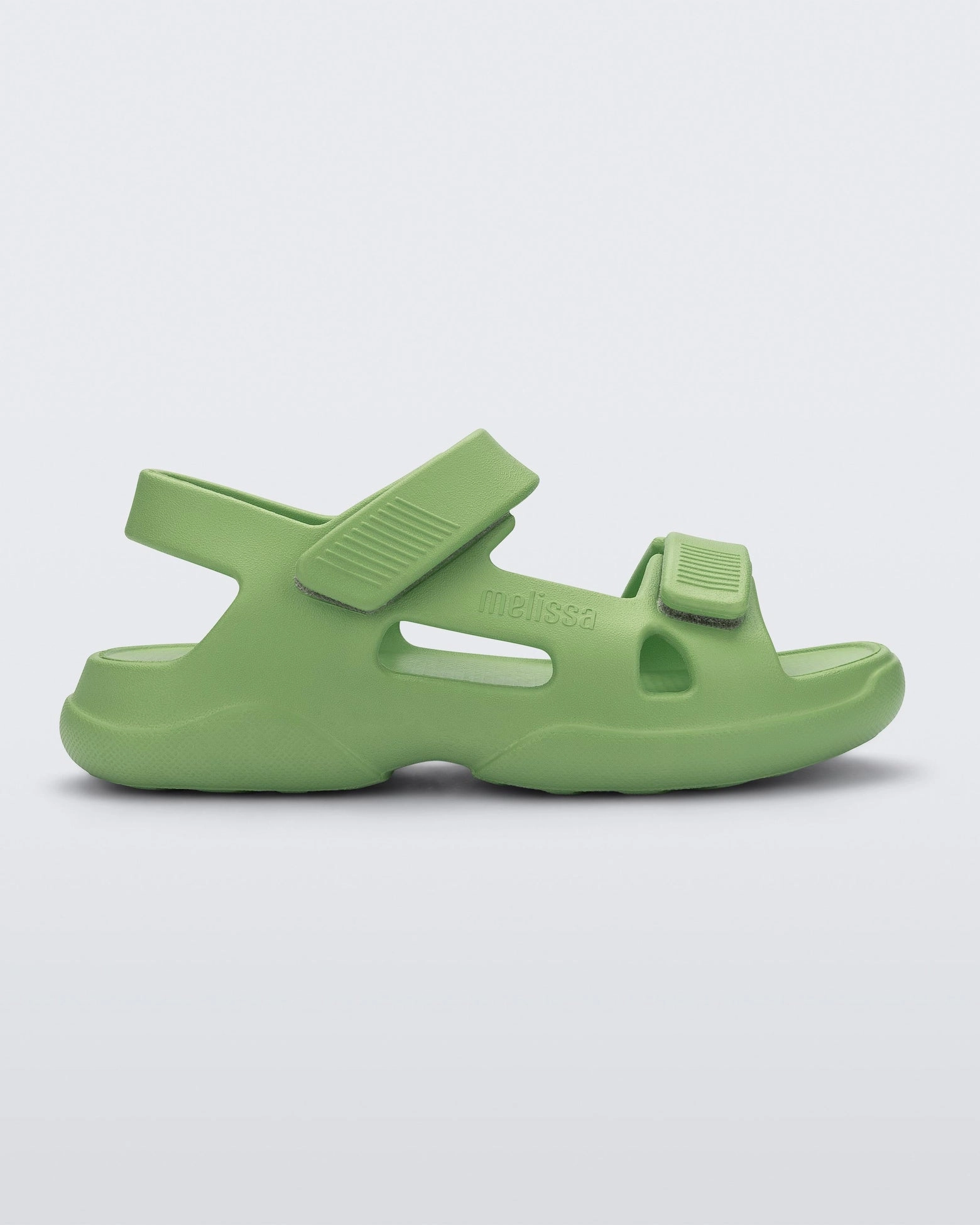 Free Papete - Green Sleek Flip-flops Pressure Relief Zones