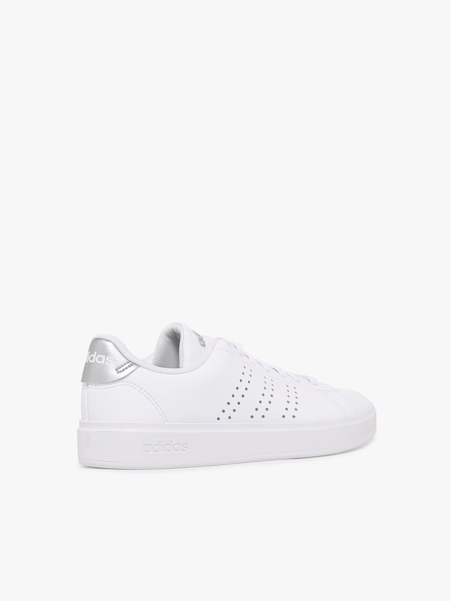 Bright Step Synthetic Upper Advantage 2.0 White Silver