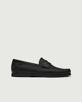Game - changing Penny Loafer | Jet Black Nubuck Penny Loafer | Jet Black