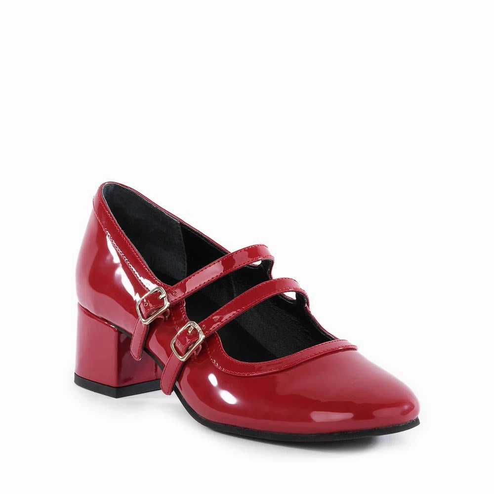 Gatsby Heel - Red Average Non Toxic Compounds
