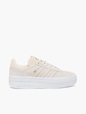 Gazelle Bold W Wonder White Leather Everyday Energy Fresh Fit Multi Directional Tread Gazelle Bold W Wonder White Leather
