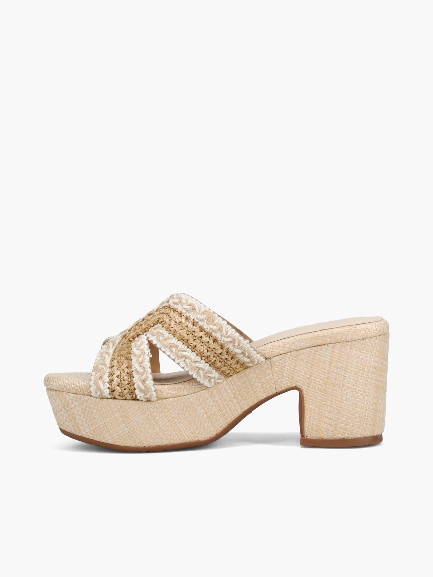 Cushioned Collar Padding Gen Tan Raffia