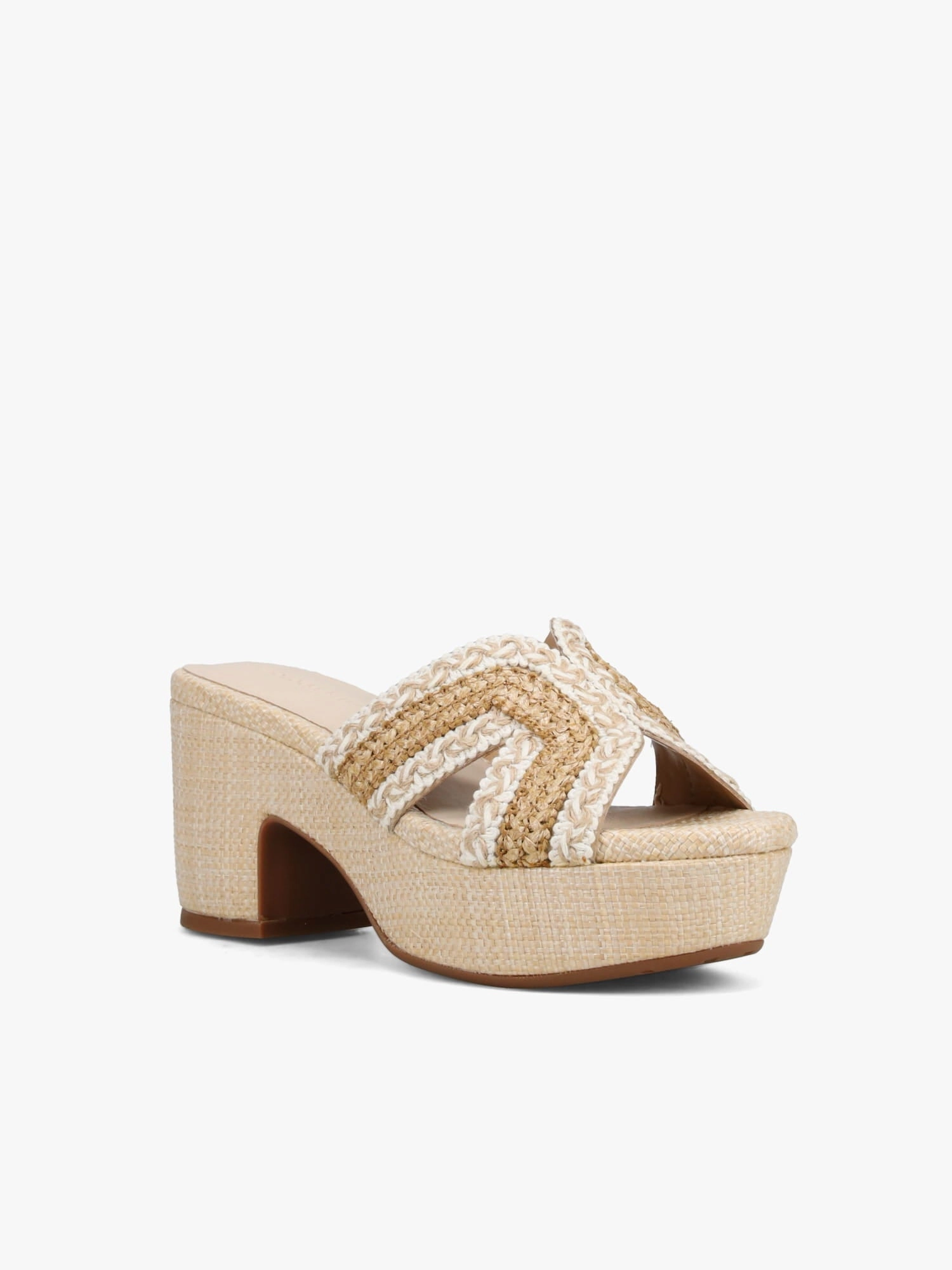 Gen Tan Raffia Relaxed Summer Footwear Outdoor shoes