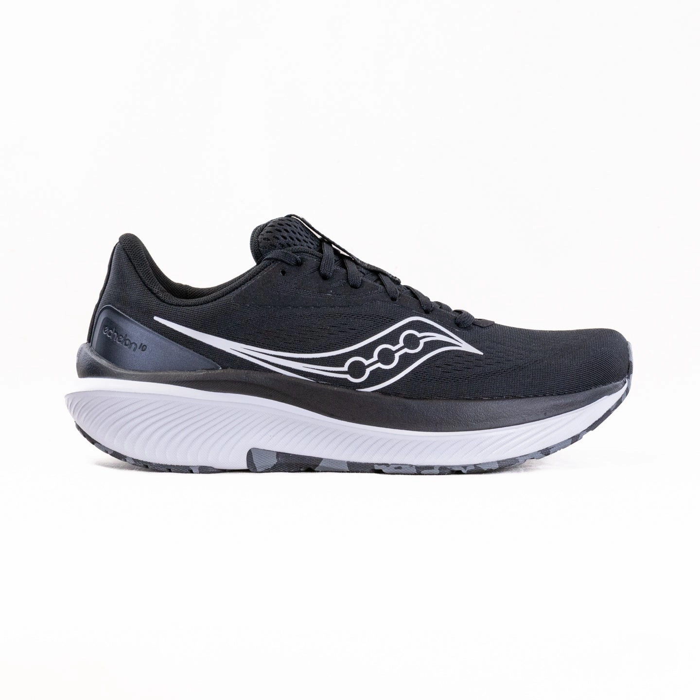 Saucony Echelon 10 (Men's) - Black/Silver Cherry Pop
