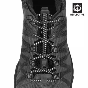 Geometric Pattern Reflective Run Laces Padded chic Reflective Run Laces
