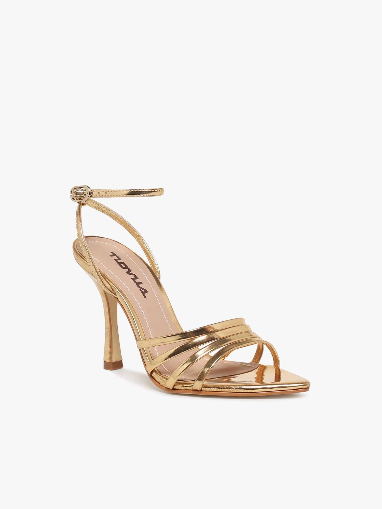 Geraldine Ouro Specchio Flexible Sole Flexion Sports Wear