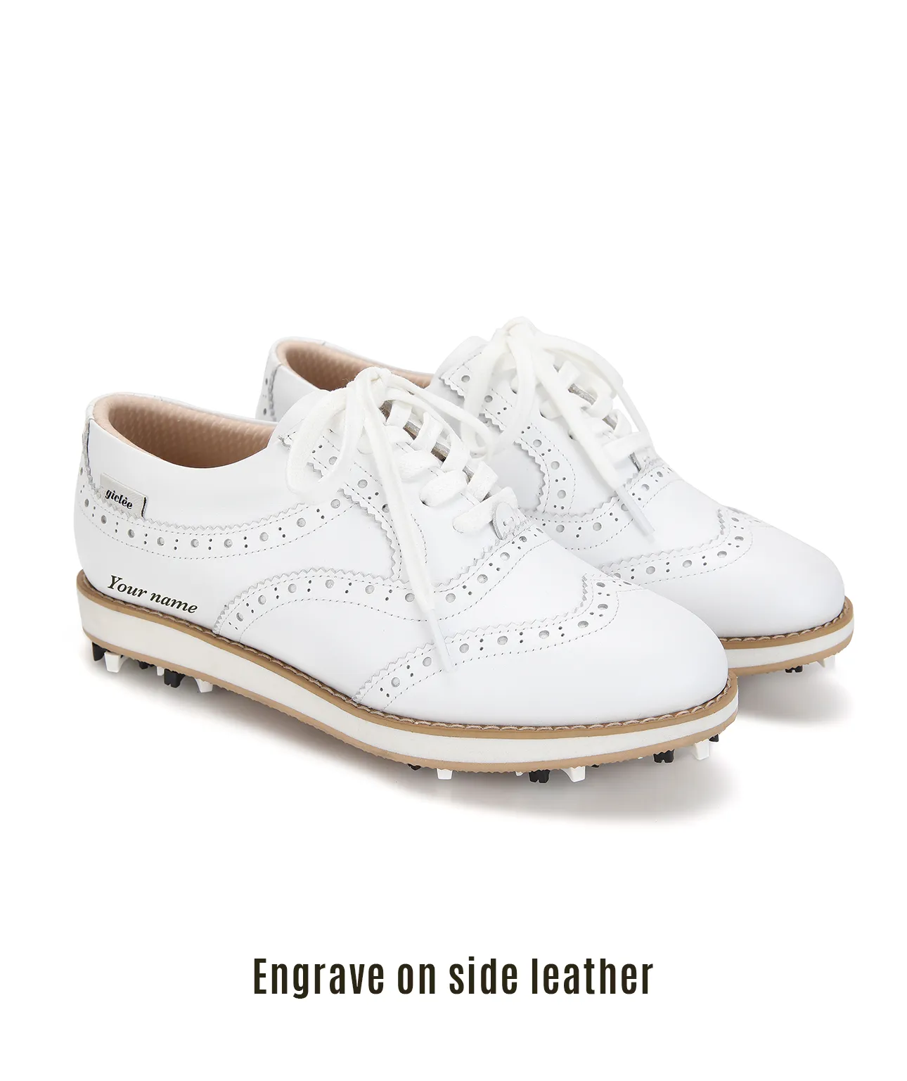 Giclee Tee-In Spikeless Golf Shoes - Pink