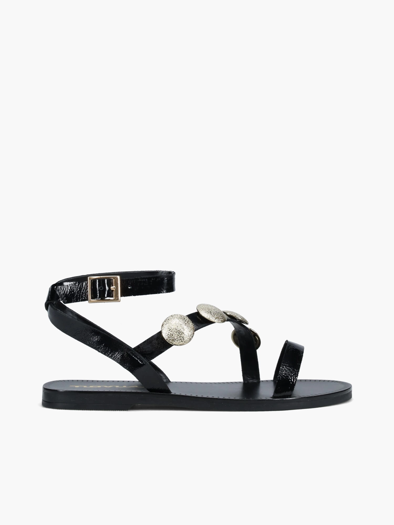 Outdoor Comfort Shoes Gina Preto Verniz
