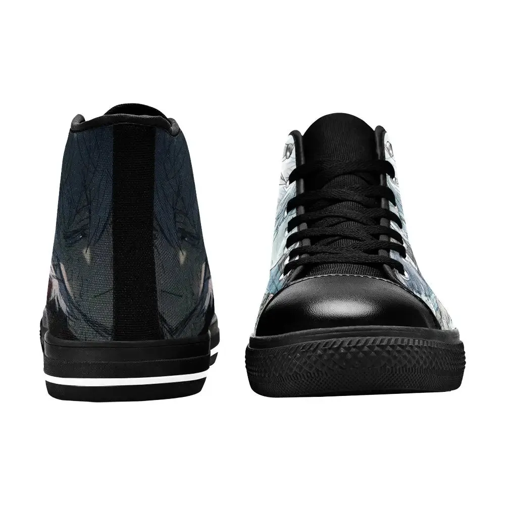 Gintama Gintoki Shoes High Tops Sneakers for Kids and Adults