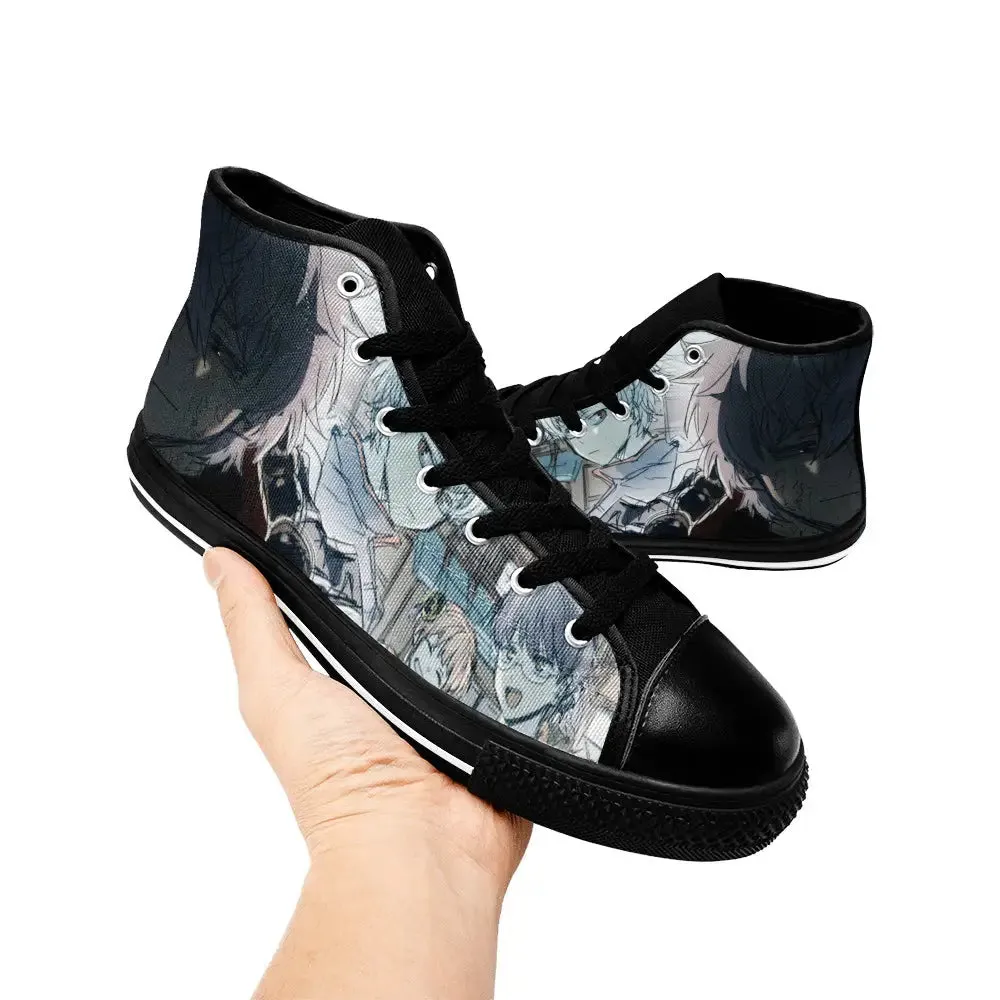 Gintama Gintoki Shoes High Tops Sneakers for Kids and Adults