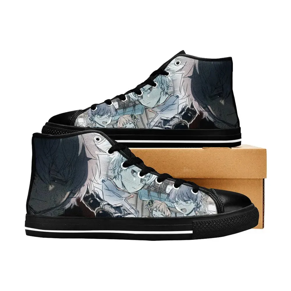 Gintama Gintoki Shoes High Tops Sneakers for Kids and Adults