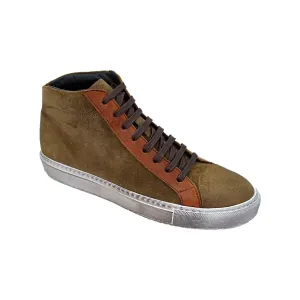 Giovacchini by Belvedere Boots Made In Italy Suede Ruben Antique Cognac