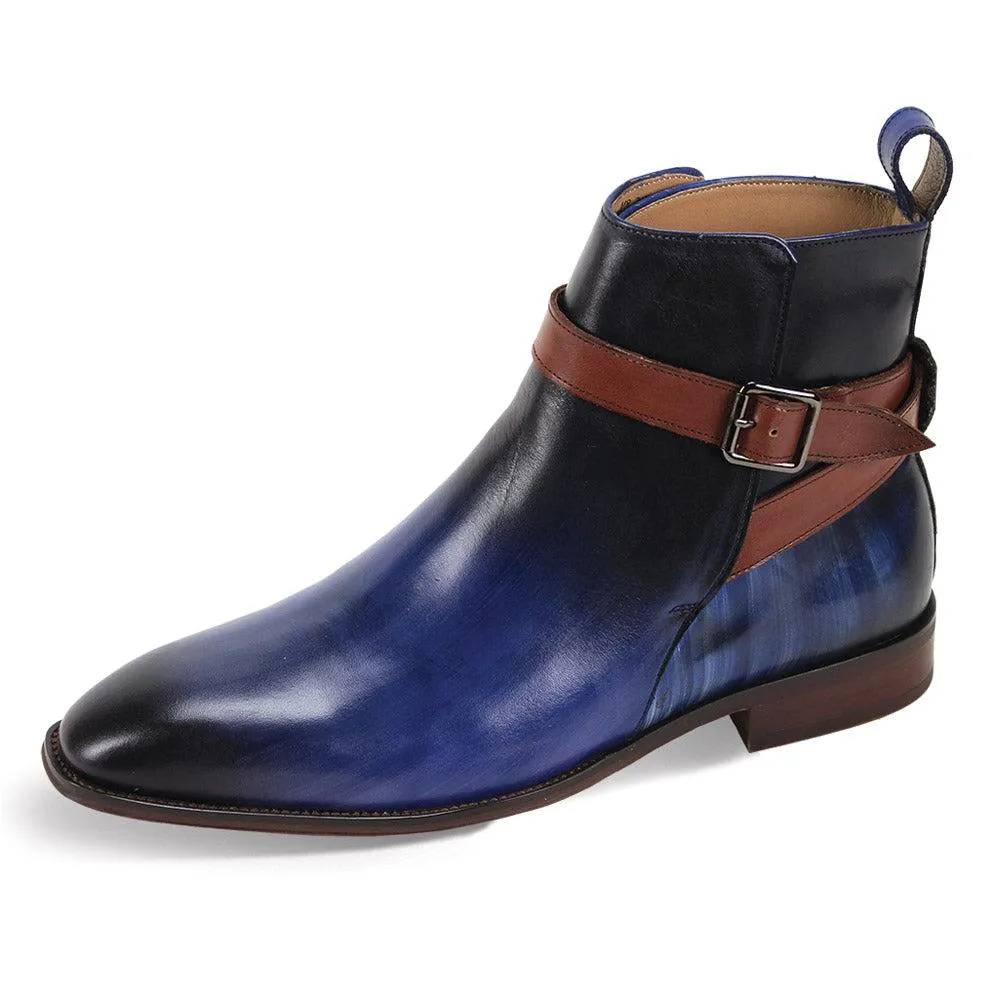Giovanni Blue Men's Slip-on Dress Boot Style No: RUSTIC